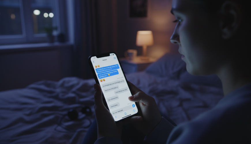 Čtení starých konverzací na seznamce prozradí víc o nás samotných než o druhé straně