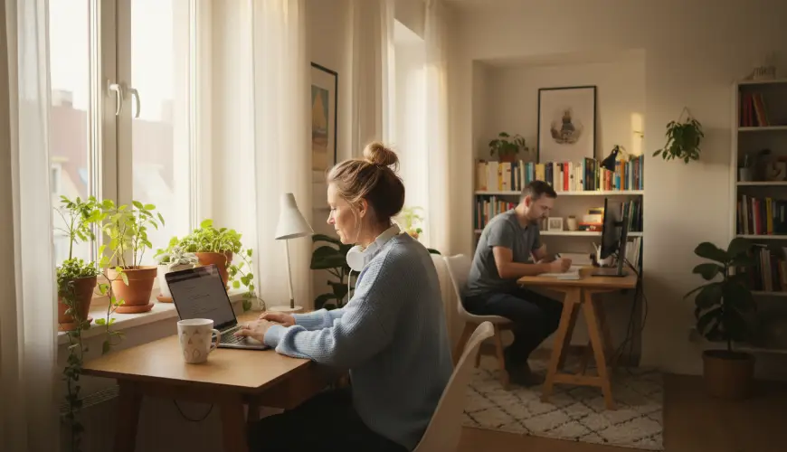 Home office ve dvou jako zkouška vztahu a jak v ní obstát